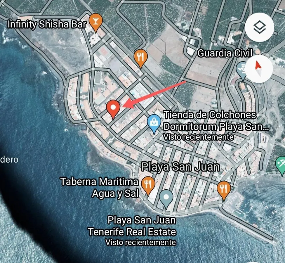 Cozy Apartment + Parking Playa San Juan 吉亚德索拉 0*,